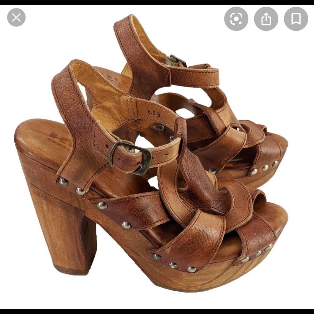 Leather Sandals - Worn Once - Perfect Condition